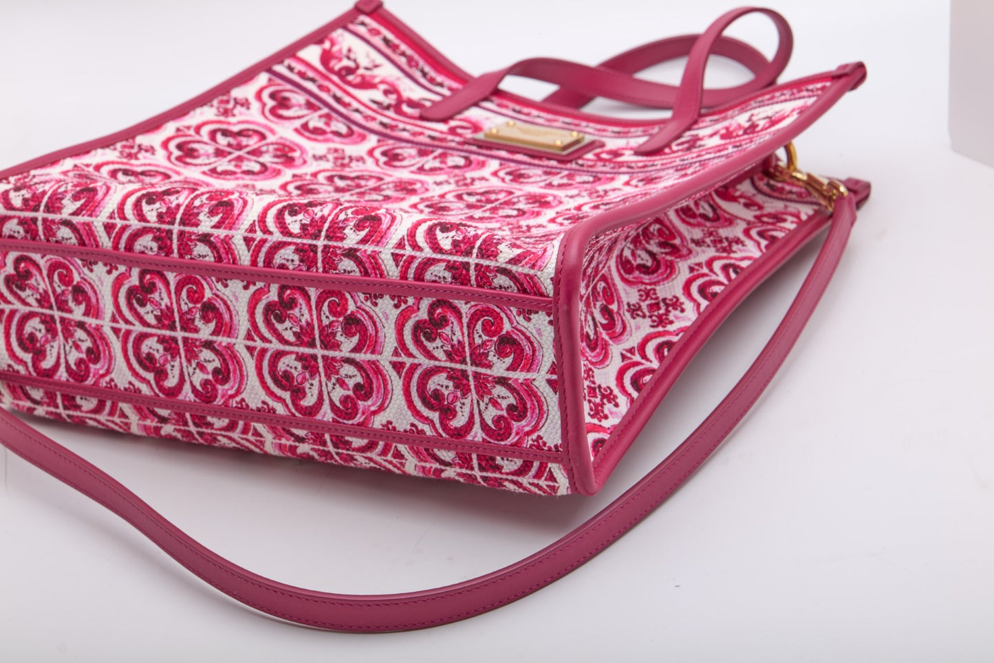 Dolce&Gabbana Printed Canvas Tote Bag