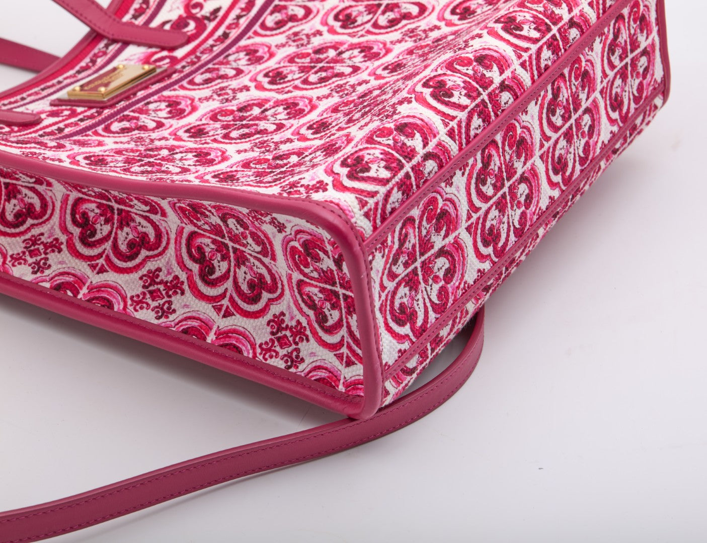 Dolce&Gabbana Printed Canvas Tote Bag
