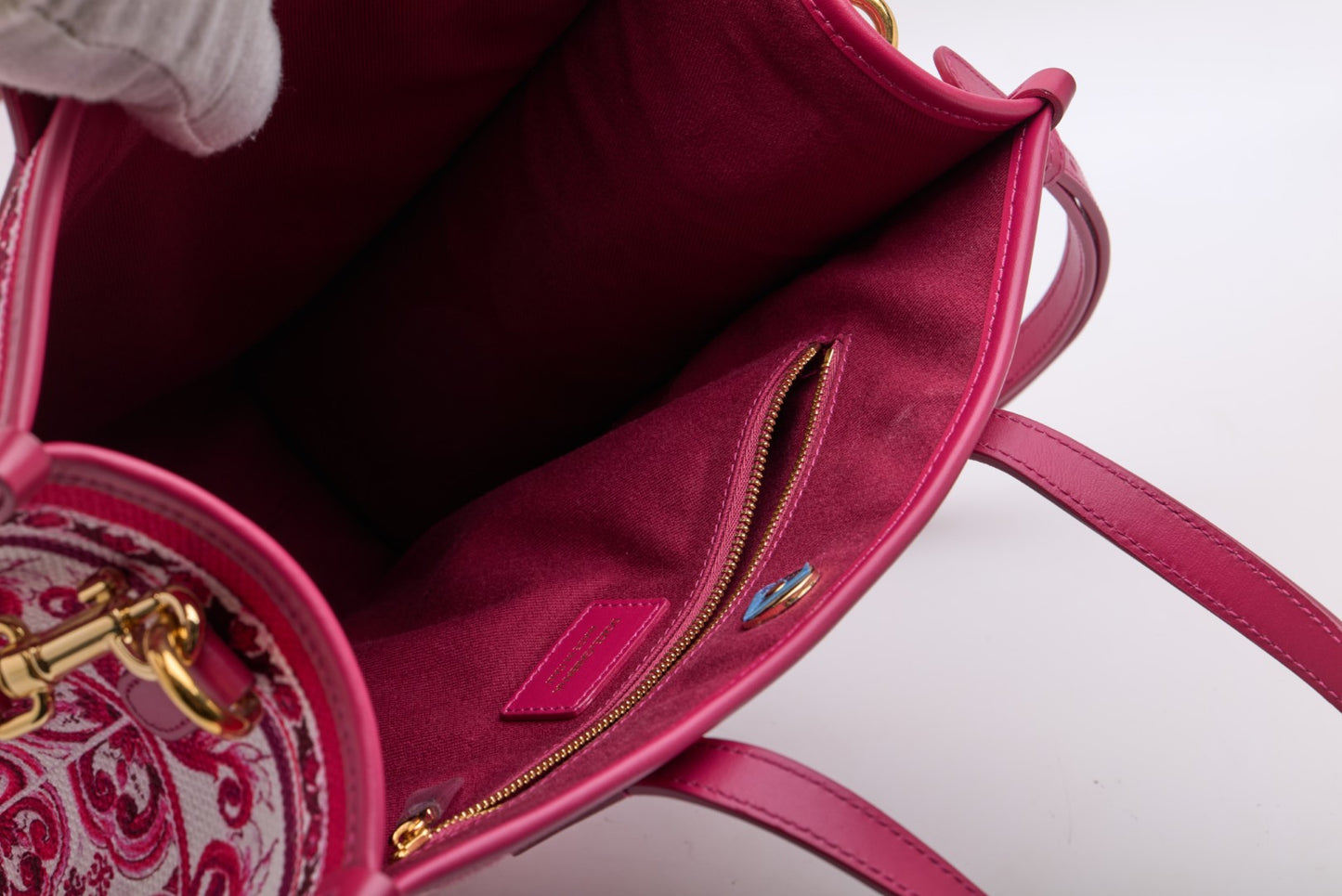 Dolce&Gabbana Printed Canvas Tote Bag