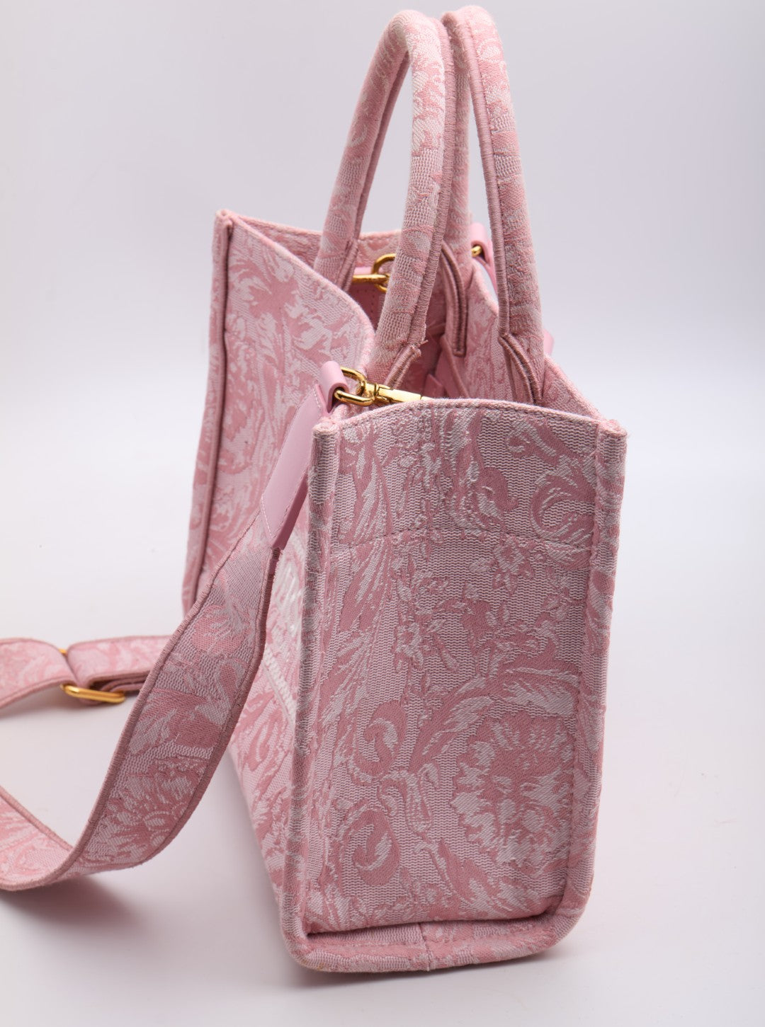 VERSACE Large Jacquard Barocco Tote Bag