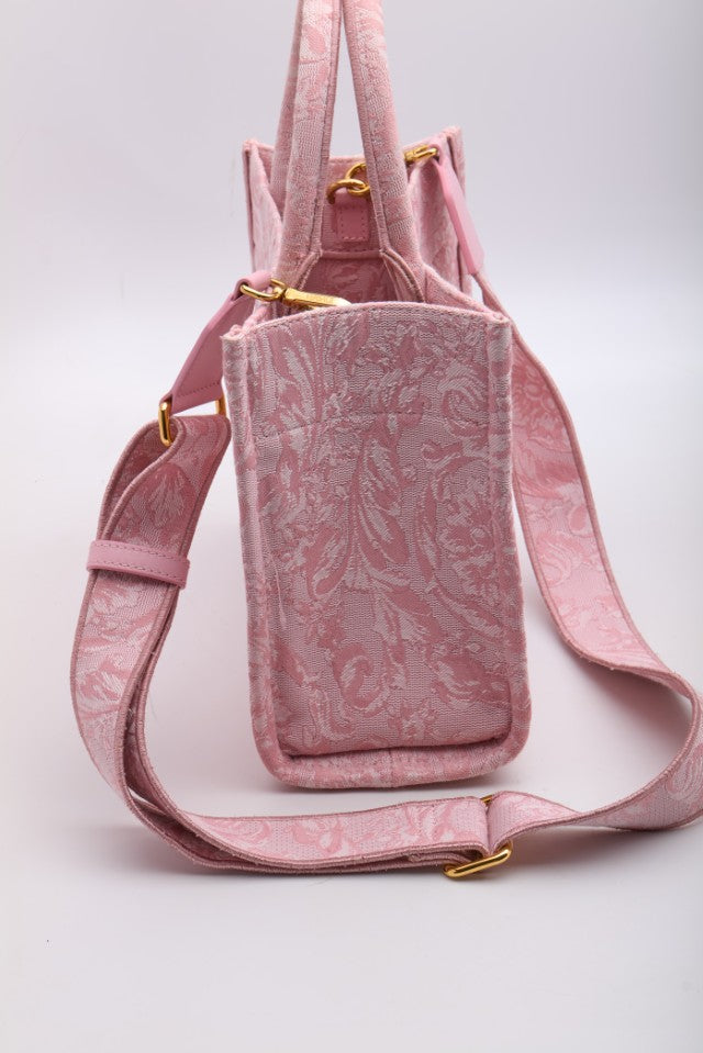 VERSACE Large Jacquard Barocco Tote Bag