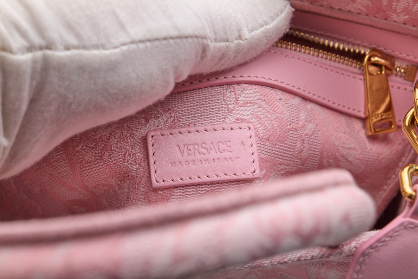 VERSACE Large Jacquard Barocco Tote Bag