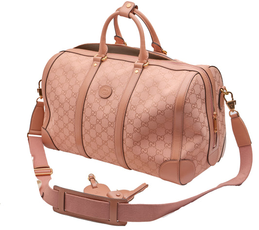 Gucci Monogram Azalea Calfskin Duffle Bag Style 739581
