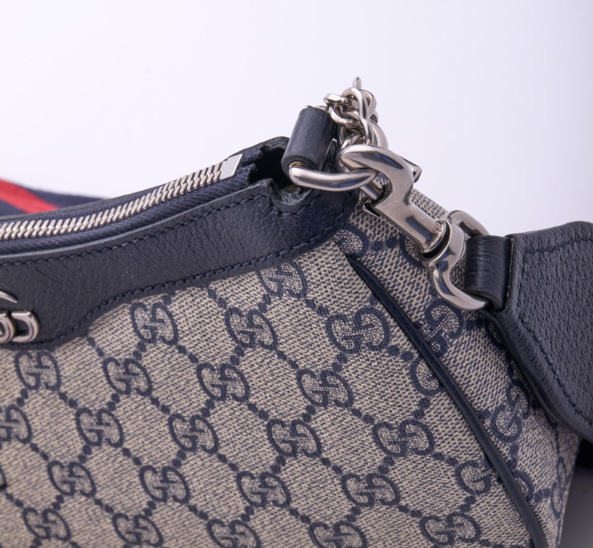 Gucci Ophidia GG Small Chain Bag (Beige/Blue) 735132